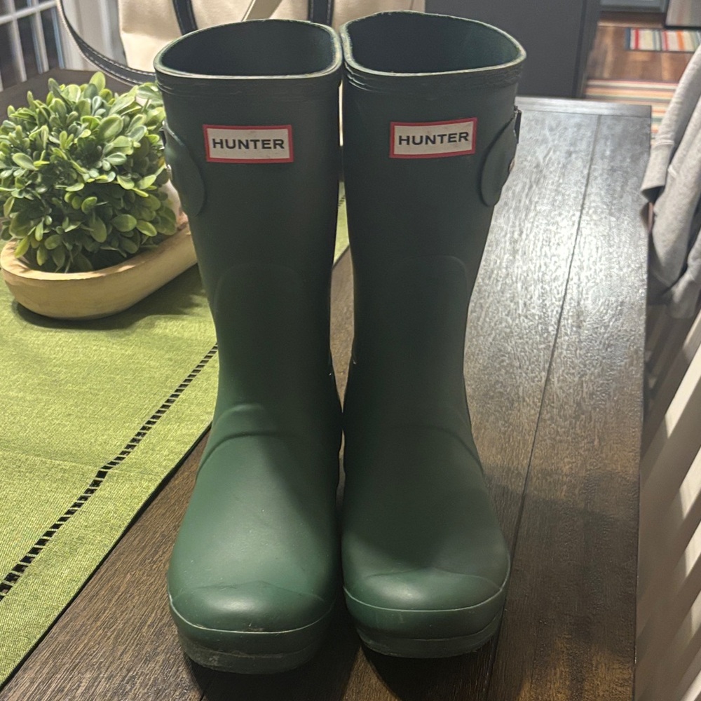 Hunter Classic Forest Green Boots